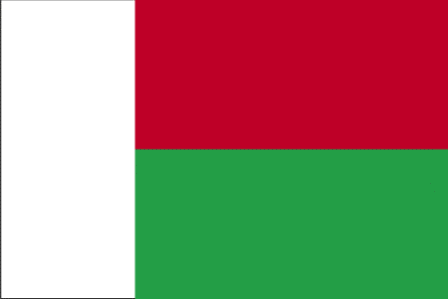 ธงชาติประเทศมาดากัสการ์ Madagascar