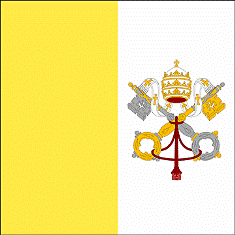 ธงชาติประเทศนครรัฐวาติกัน Vatican City State
