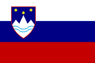ธงชาติประเทศสโลวีเนีย Slovenia