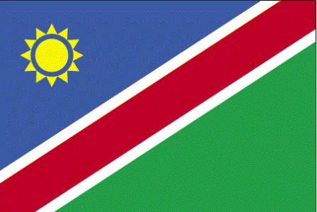 ธงชาติประเทศนามิเบีย Namibia