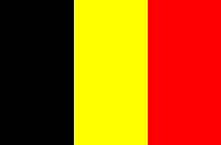 ธงชาติประเทศเบลเยียม Belgium