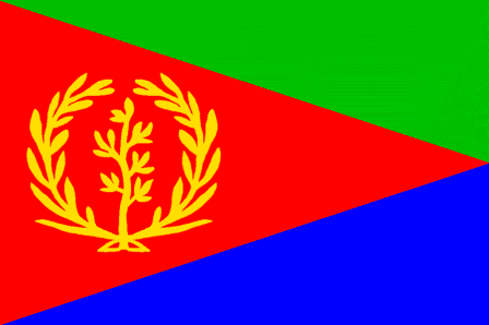 ธงชาติประเทศเอริเทรีย Eritrea