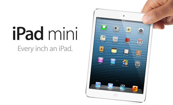 iPad mini (ไอแพด มินิ) เปิดตัวแล้ว iPad mini หน้าจอ 7.9 นิ้ว 