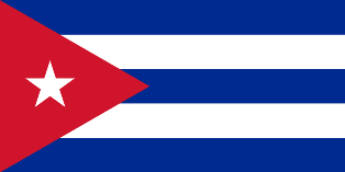 ธงชาติประเทศคิวบา Cuba