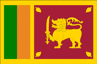 ธงชาติประเทศศรีลังกา Sri Lanka