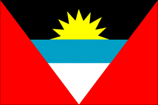 ธงชาติประเทศแอนติกาและบาร์บูดา Antigua and Barbuda