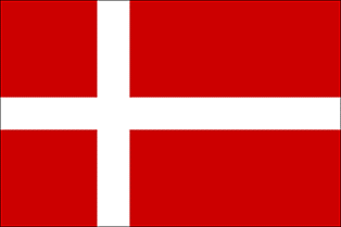 ธงชาติประเทศเดนมาร์ก Denmark