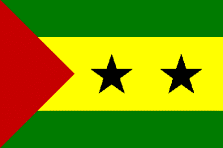 ธงชาติประเทศเซาตูเมและปรินซิปี Sao Tome and Principe
