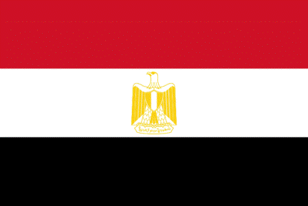 ธงชาติประเทศอียิปต์ Egypt